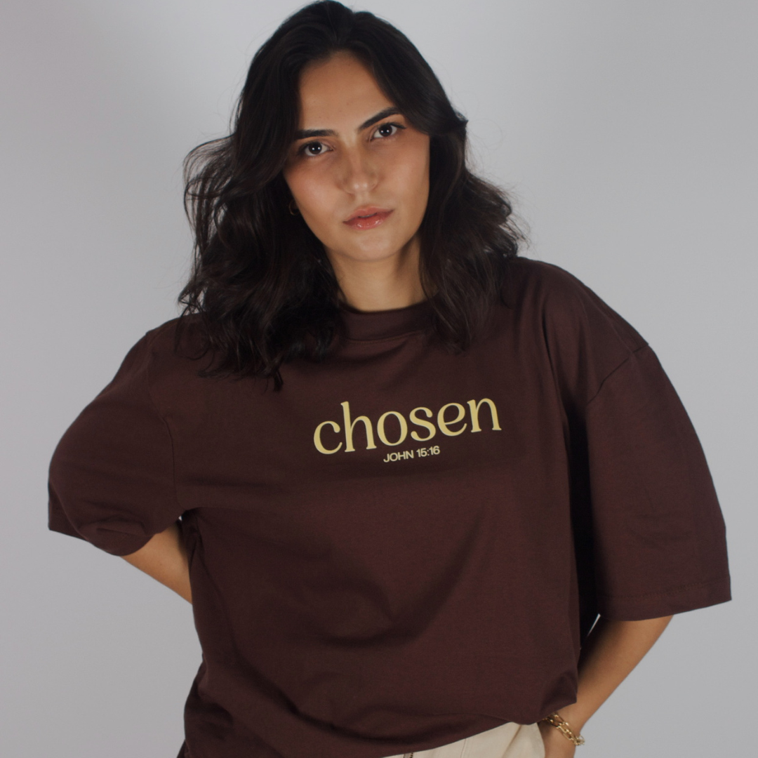 Camiseta Suedine Chosen Oversized