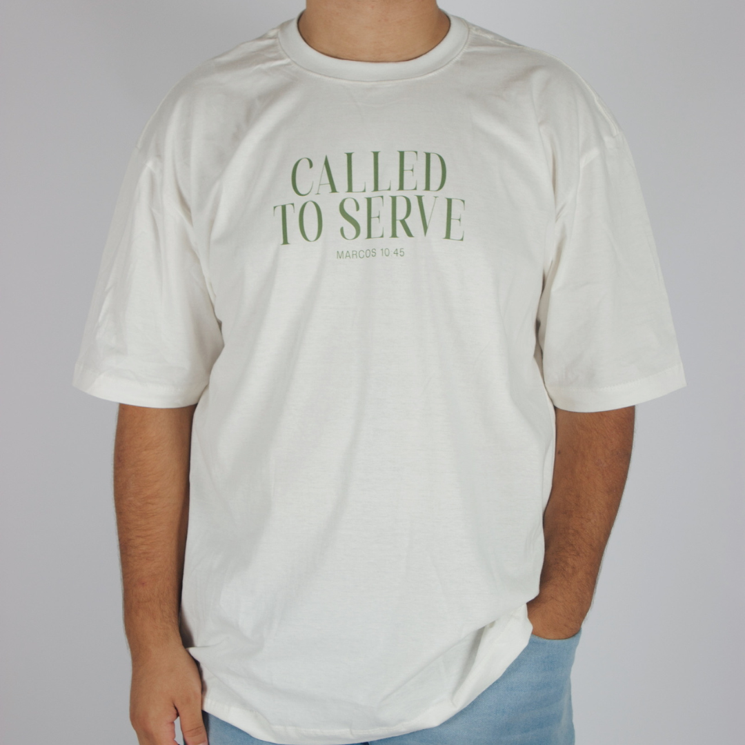 Camiseta Suedine Called Oversized