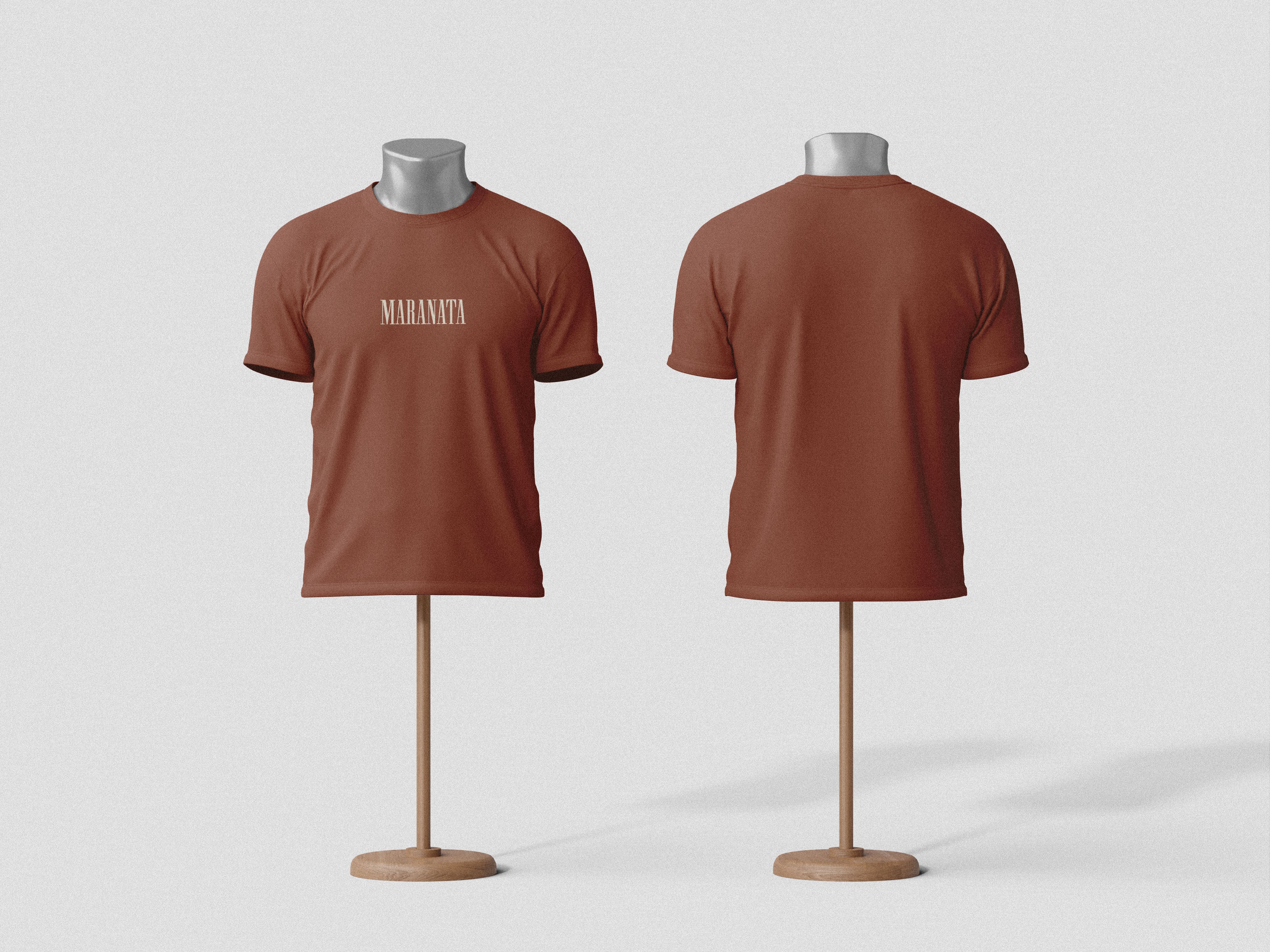 Camiseta Suedine Maranata Oversized
