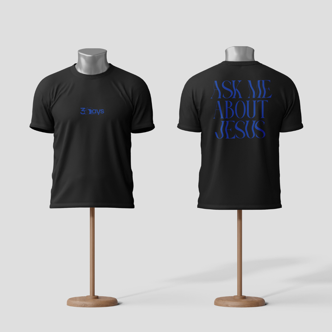 Camiseta Ask Me Oversized