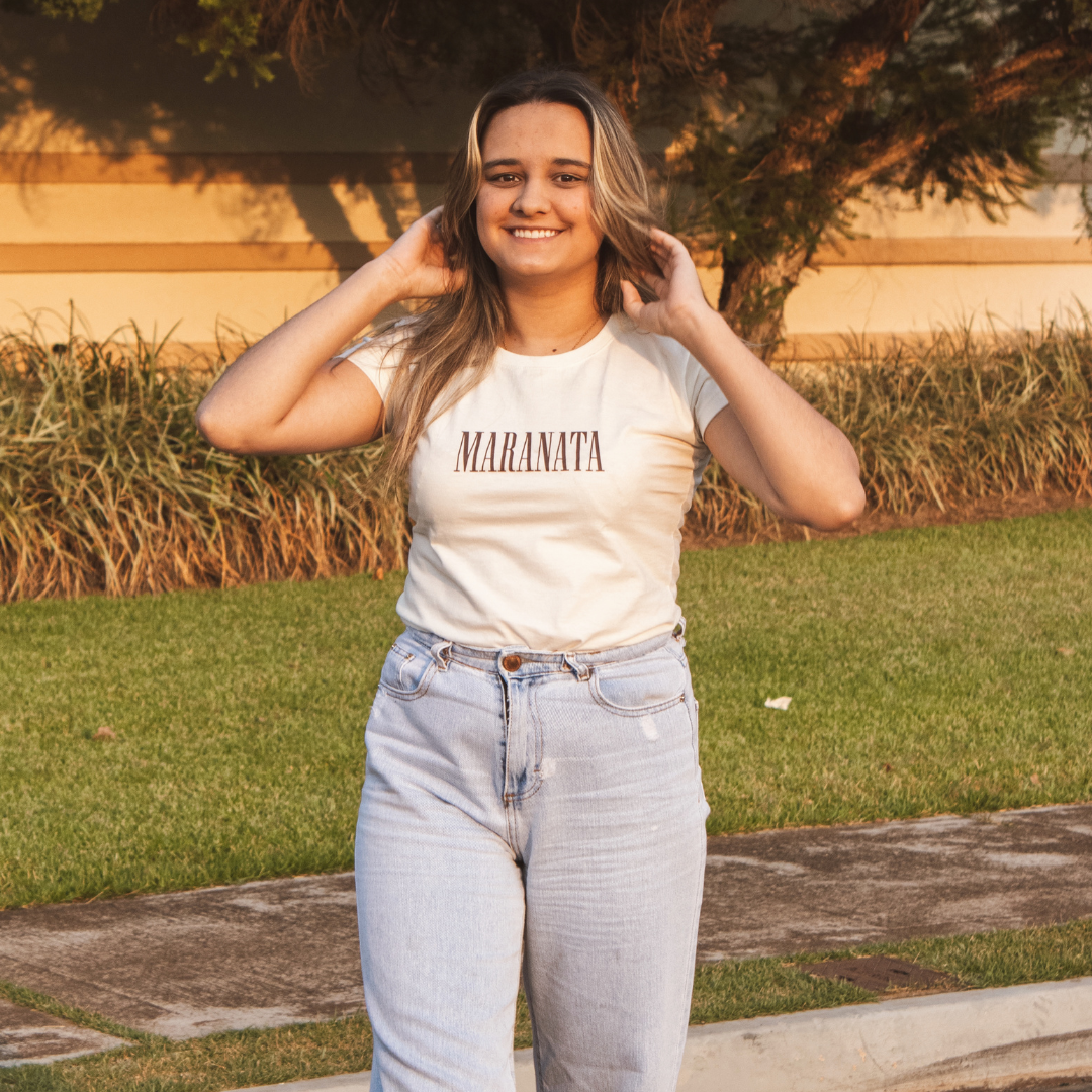 Camiseta Maranata Babylook