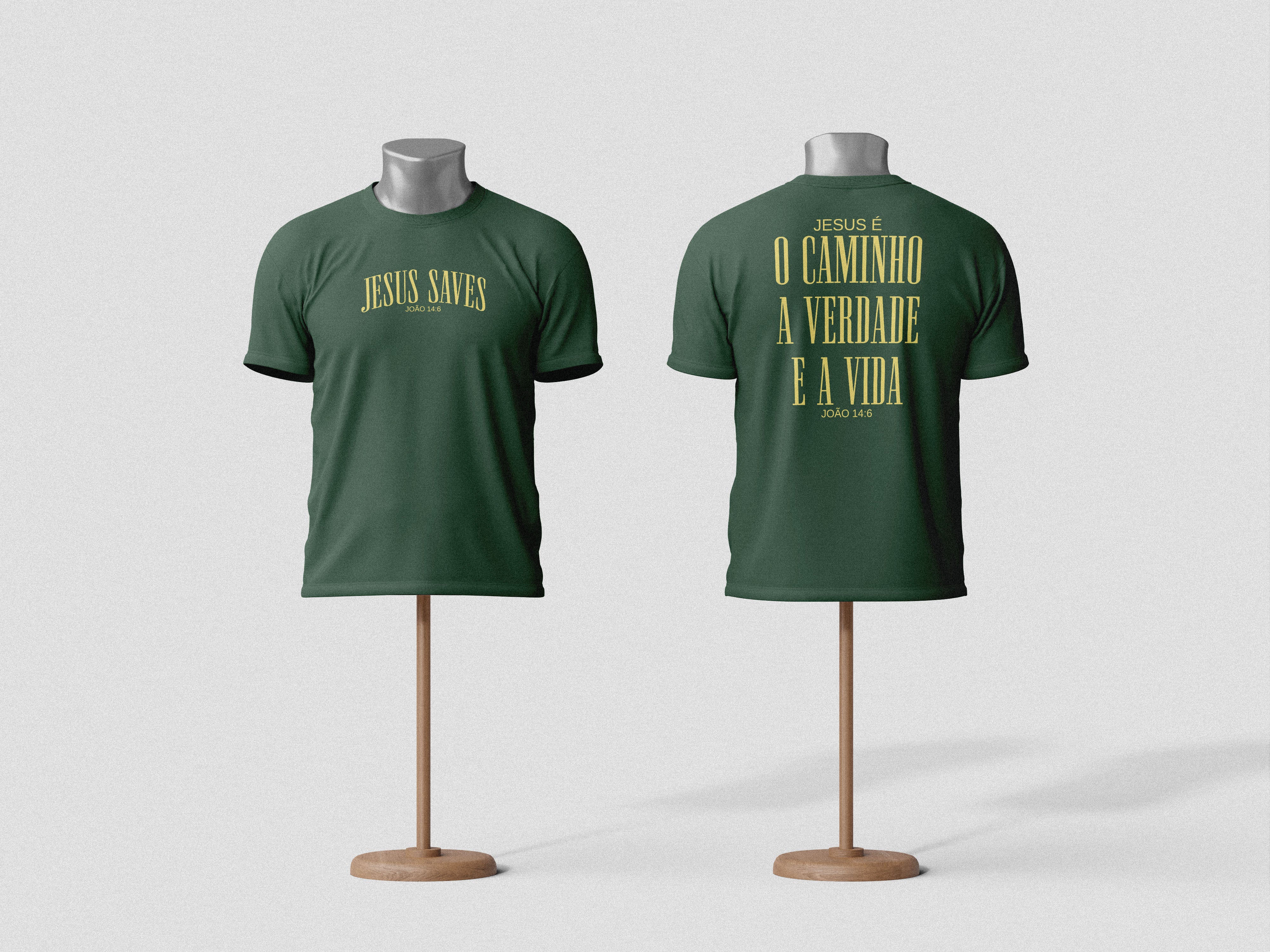 Camiseta Jesus Saves Tradicional