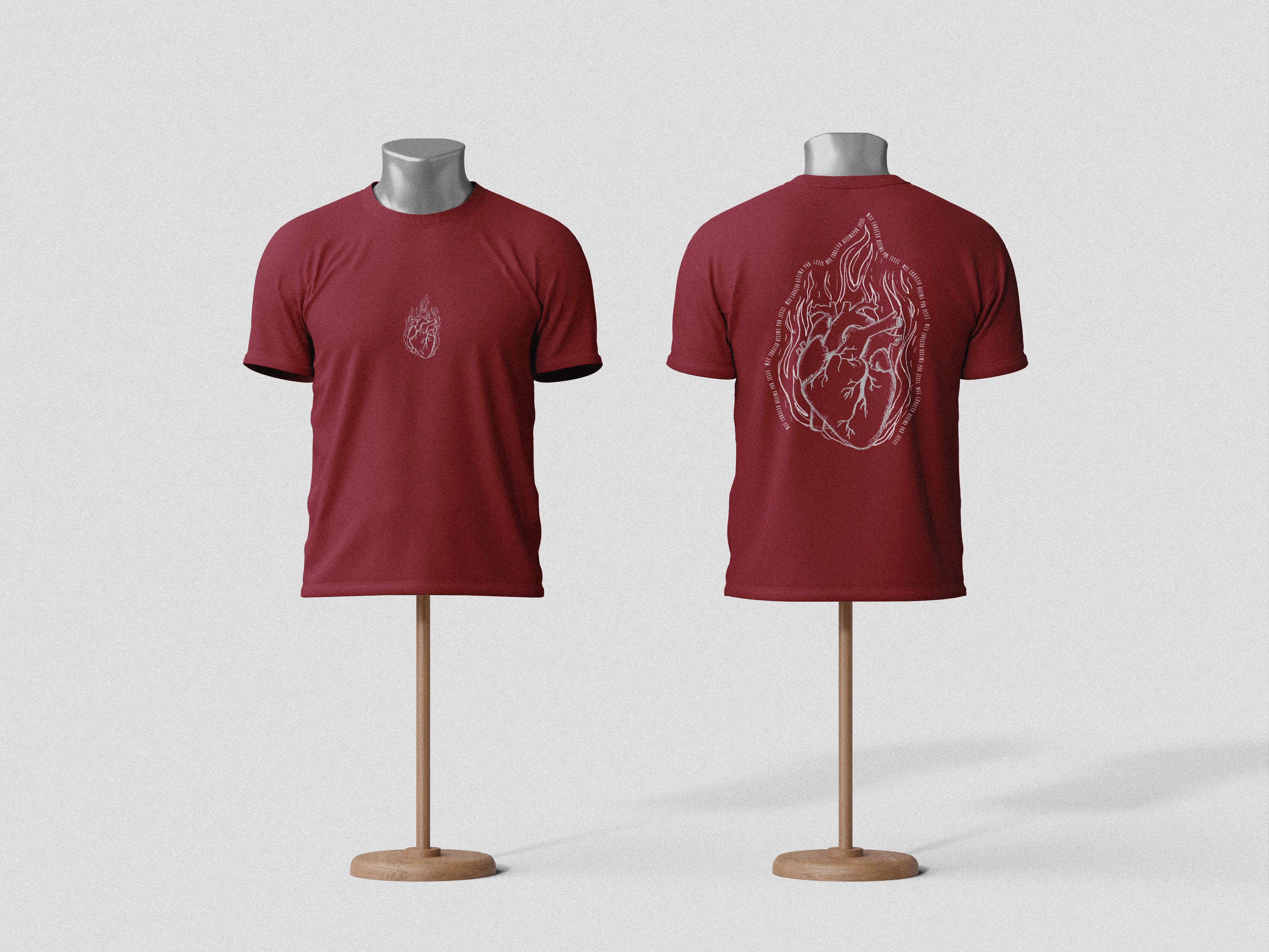 Camiseta Burn For Jesus Tradicional